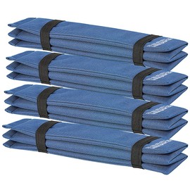 PEARL Folding Seat Cushion: Foldable Insulated Seat Cushion, Set of 4 (Thermal Seat Cushion Outdoor, Thermal Seat Cushion for Travel, Picnic Blanket)