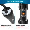DaToo Aquarium Heater Adjustable 25W Submersible Fish Tank Heater with