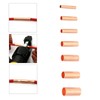 Fafeicy 250pcs Red Copper Connecting Pipe GT1-6mm Intermediate Connection Pipe