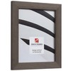 Craig Frames Gesso, Gray Plain Wooden Picture Frame, 5 by