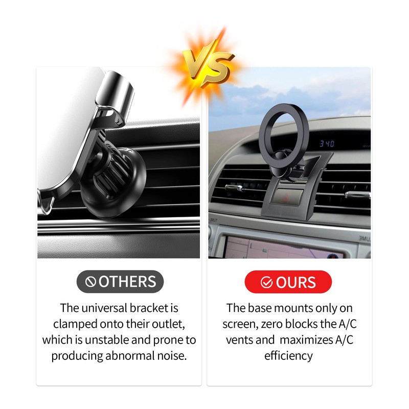 Car Phone Holder for Toyota Camry 2007-2011 Magsafe Mount Accessories