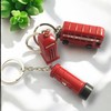 ShreeFit keychain London Souvenir 12Pcs Key Rings Metal British Miniature