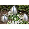 Jürgen Bocker Garden Ambiente Decorative Baubles Set of 3 Stainless