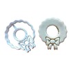 Sweet Prints Inc Wreath (creates cut-out) Cookie Cutter - Dishwasher