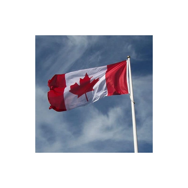 Large Canadian Canada Flag with Brass Grommets CAN Heavy Duty
