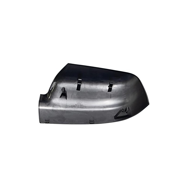 TRQ Exterior Mirror Cap Cover Textured Black RH Passenger Side