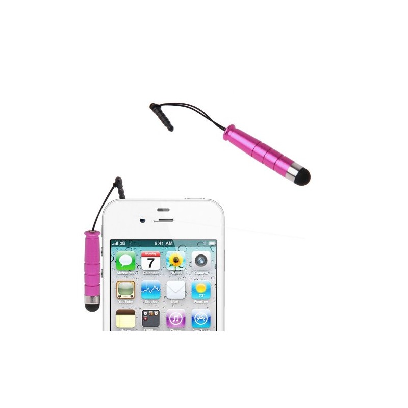 wortek Universal Mini Stylus Touch Pen for Capacitive Displays Pink