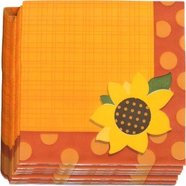 Lil’ Pumpkin Luncheon Napkins - Party Supplies - 16 Pieces