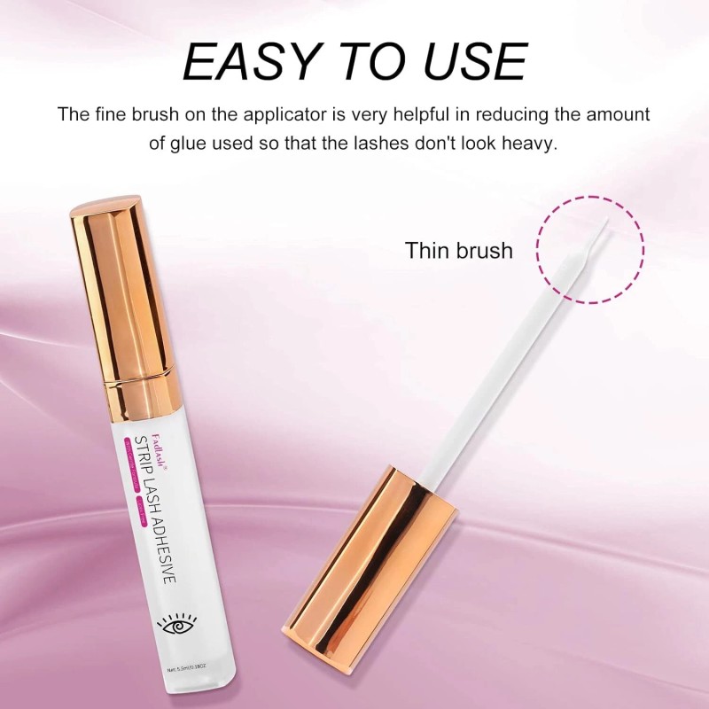 FADLASH Eyelash Glue for False Lashes Super Strong Hold Eyelash