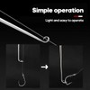 POFET 3PCS Fishing Disgorger Stainless Steel Hook Remover Portable Fishing