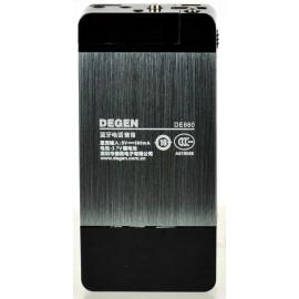 Degen DE660 Portable Bluetooth Speaker MP3 Player and Radio with Voice Prompt