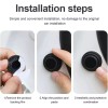 SNS 10Pc Car Door Anti-Shock Silicone Pad SHOCK-Absorbin
