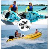 CUVZORA SUP Valve Adapter with 4 Pieces Gas Nozzle Inflatable,