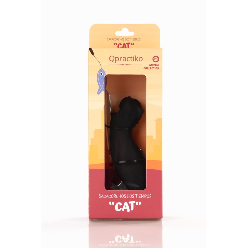 Qpractiko Polished Stainless Steel Corkscrew with Non-Stick Teflon Coating, Two