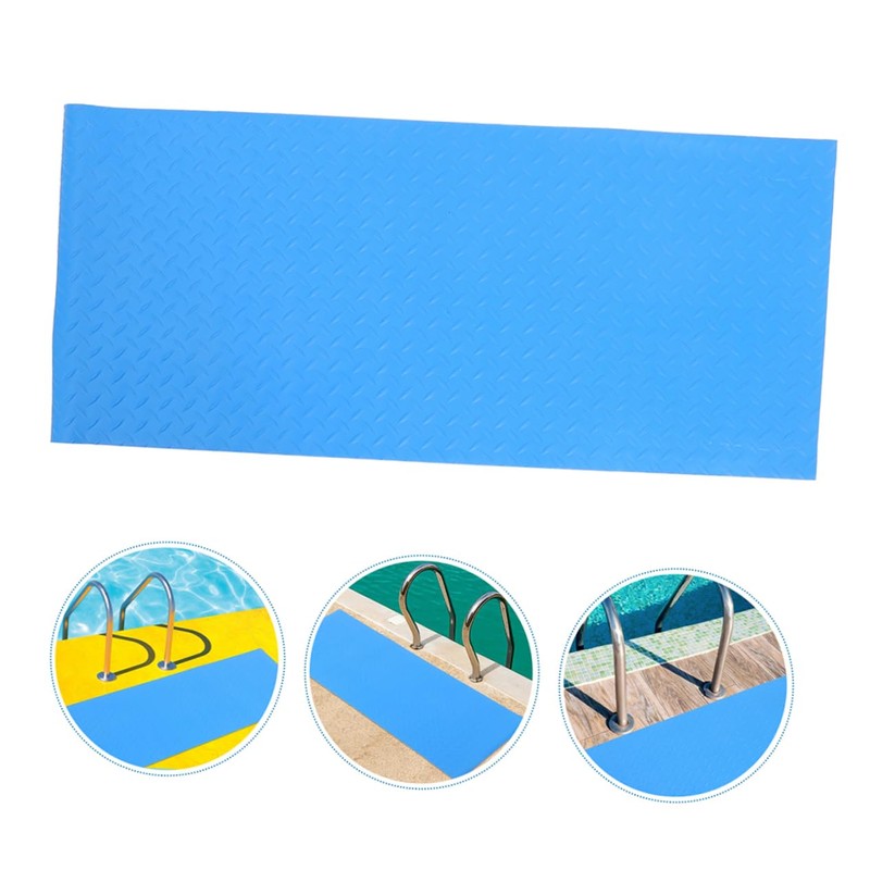 Gatuida Non Slip Pool Stair Mat Slip Protective Cushion for
