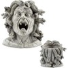 Darware Resin Medusa Head Planter, Large Garden Decor Statue Flower