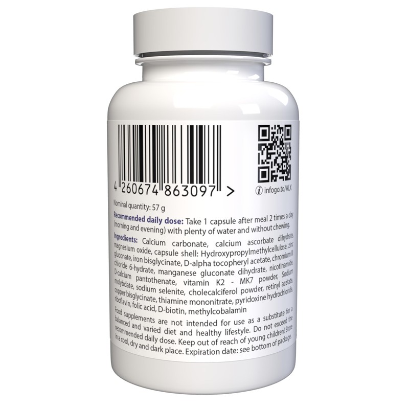 Alkotox - 180 Kapseln (3x60 Kapseln), 3er Pack