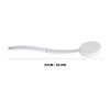 Folding Curved Handle Bath Brush with 2 Heads Anti Slip
