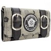 Super Natural Winchester Bros Devil Trap Emblem Triple Wallet with