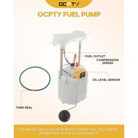 OCPTY fits for Fuel Pump Electric Replacement Module Assembly fits 2005-2010 for Dodge 300 Challenger Charger Magnum V6 2.7L V8 5.7L E7241M