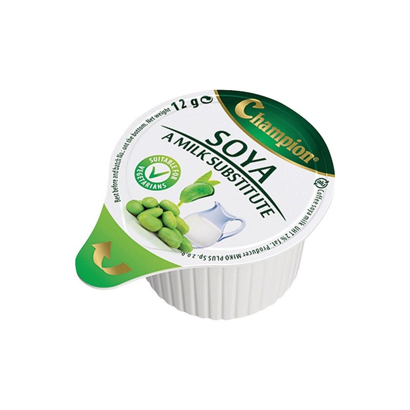 SOYA MILK Substitute Portions VEGAN and Dairy Free from Great