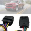 LIZAPUS Male and Female Headlight Connector Plug Harness Pigtail Compatible