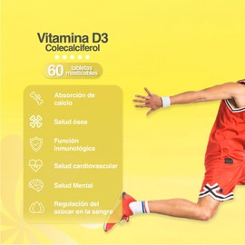 Vitamina D3 + Vitamina B12 Energía y Bienestar Diario