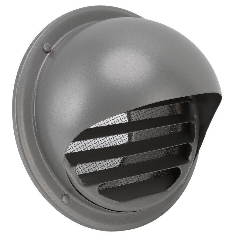 Stainless Steel Round Air Vent Louvered Cover Waterproof Windproof External