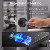 Smart Fingerprint Door Lock,Keyless Entry Keypad Door Lock with Handle,Automatic