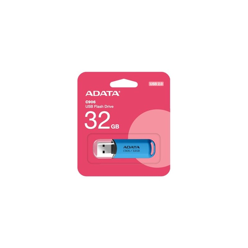 ADATA C906 32GB USB 2.0 Flash Drive | Diseño Elegante