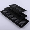 TEHAUX 2pcs Aluminum Alloy Exhaust Vents Breathable Mesh Covers for