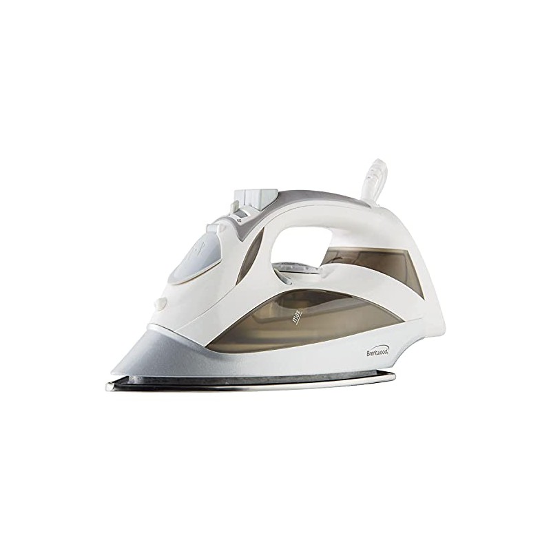 Brentwood MPI-90W Steam Iron with Auto Shut-Off, White