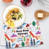 MNIGIU Chicago Symbols Kitchen Towel Chicago Lover Gift Chicago Landmarks