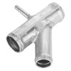 Coolant Y Hose Pipe Flange Housing Aluminium Connector 1K0121087H Fit