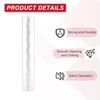 MECCANIXITY Clear Plastic Hinges, Acrylic Hinges Small Hinge 300 x