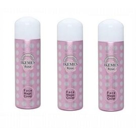 Ikemes Facemesis Cover, Rose, 2.8 fl oz (80 ml), Set of 3