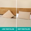 VEKKIA Twin Size Bed Wedge Pillow/Headboard Pillow/Mattress Bolster Pillow Close
