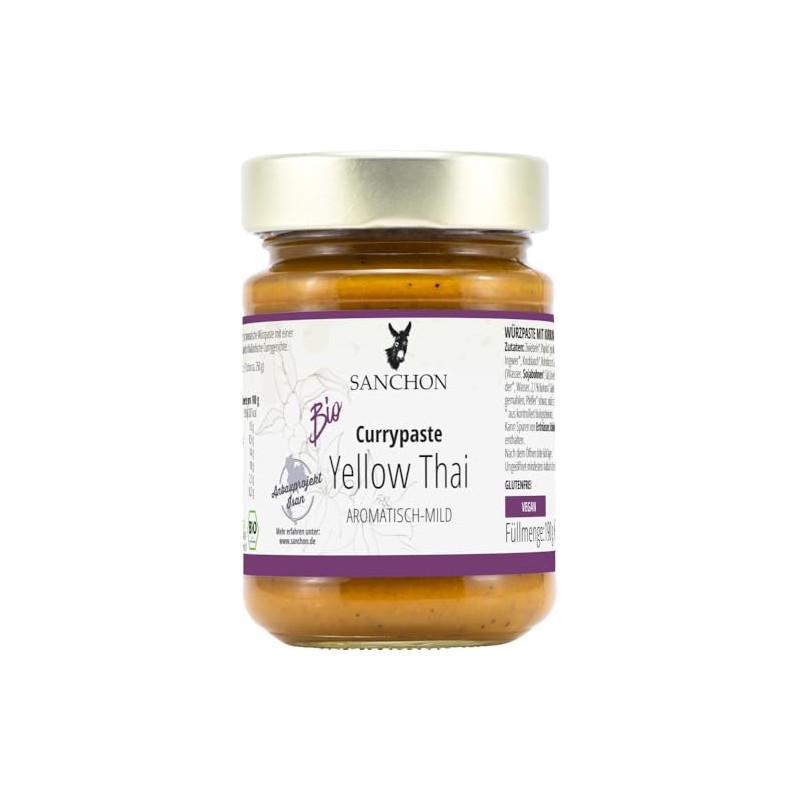 Curry paste yellow Thai 2 x 190 g