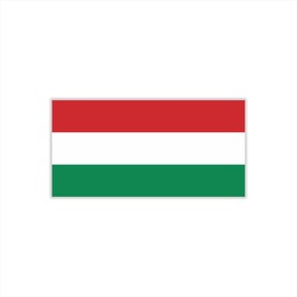 Womaha 30 Temporary Hungary Flag Tattoos Fans Face Tattoo Stickers for Adults Kids Group Activity Props