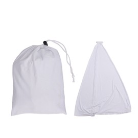 Speaker Stand Cover DJ Tripod Stretch Skirt Adjustable Stretchable Polyurethane Fiber Skrim White