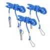 Healeved 3pcs Glove Clips with Lanyard for Ergonomic Lost String