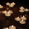 Tribello White Tea Lights - Unscented Tealight Candles - 3.5