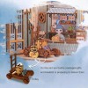 Wizardi Book Nook Wizardi Miniature - Azure Phoenix Lodge Roombox
