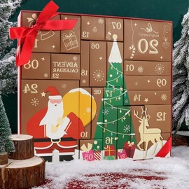 BODY & EARTH 2025 Women Bath and Body Gift Set with Shower Gel Soap Spa Sets 24pcs Beauty Countdown Christmas Gifts