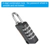 TOP-VIGOR Security Steel Cable with 4 Digit Combination Lock, 6.5Ft