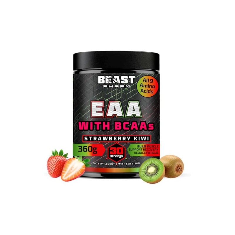 Beast Pharm EAA Essential Amino Acid BCAA Powder 30 Serving