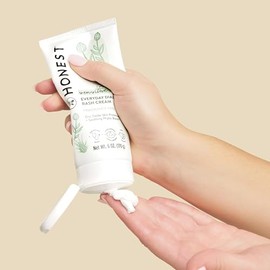 THE HONEST COMPANY - Crema para Rozaduras de Pañal con Óxido de Zinc No Nano - Calmante e Hipoalergénica - Con Ingredientes Orgánicos y Derivados de P