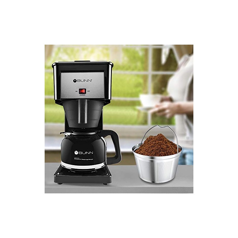 Nicelucky coffee filter reusable 8 10 12 cup basket replacement