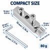 1/2-Inch & 3/4-Inch Broken Pipe Thread Extractor with Adjustable Dual