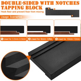 49 Pack Laminate,Vinyl Flooring Installation Kit,Flooring Tools,Tapping Block for Vinyl Plank Flooring,Pull Bar,Floor Spacers, Rubber Mallet